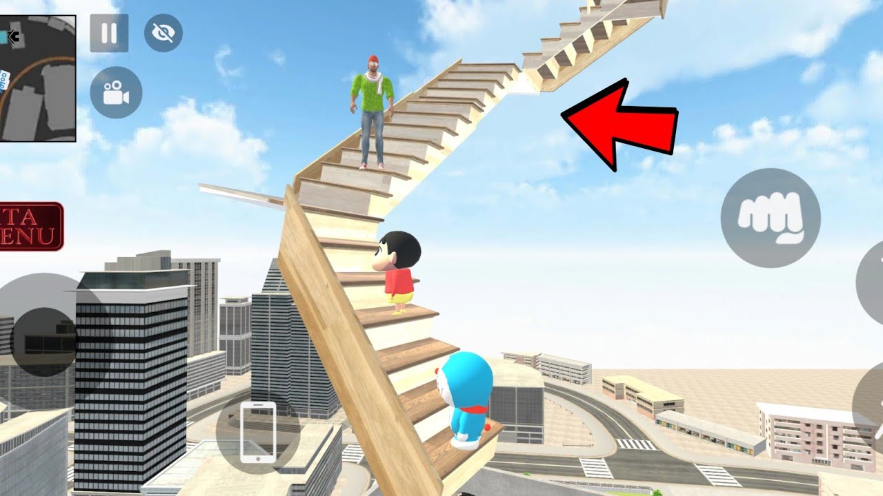 Franklin found secret stairsway to treasure 🪙 Indian theft auto simulator bangla | bangla gameplay 