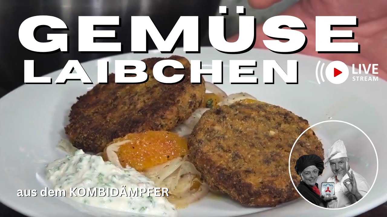 Vegetarisch & voller Geschmack:  Knusprige Gemüselaibchen mit frischem Wintersalat