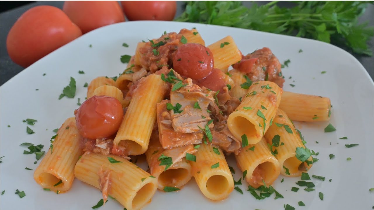 My Secret 15  Minutes Tuna Pasta, Mutti Tomatoes Ciliegini.