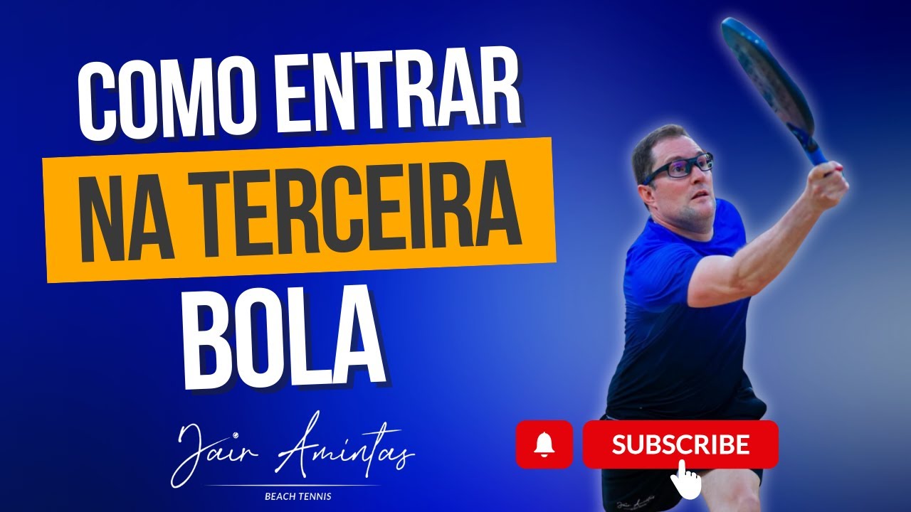 Como Entrar na Terceira Bola | Beach Tennis 🎾