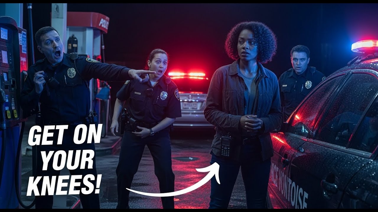 Police Harassment at Gas Station – Black Woman Exposes Officers, She’s the Deputy Chief!