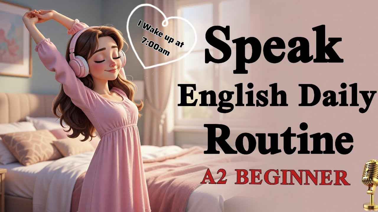 Speak English Every Day! Daily Routine Conversation Practice for Beginners