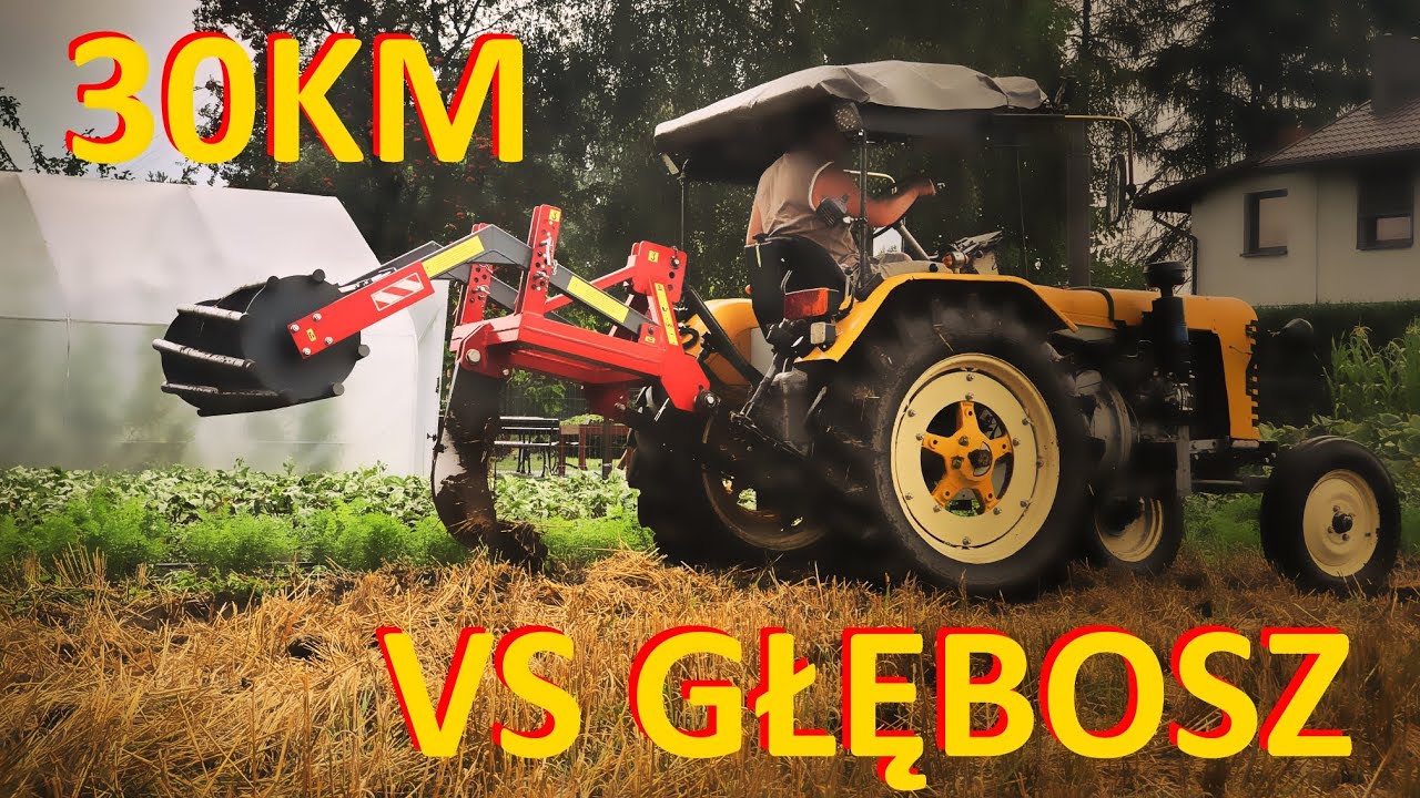 Głęboszowanie pod ziemniaki🥔🥔 Głębosz 1 zębny i 🚜 Zetor 25330 || 30KM z głęboszem 😉