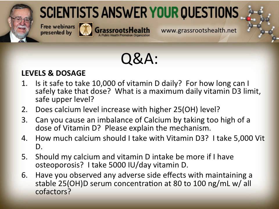 Dr. Robert Heaney - Interactions of Vitamin D and Calcium