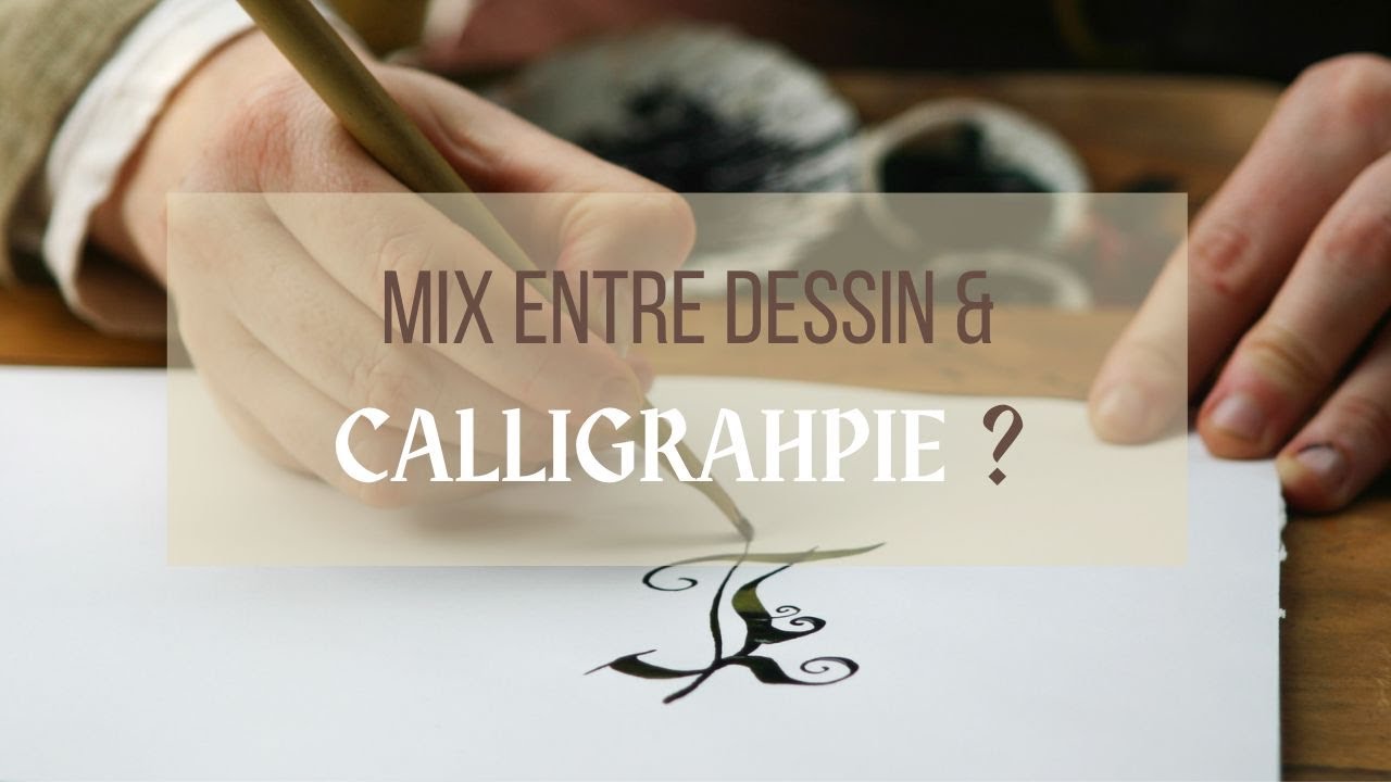 Apprenez à mélanger Calligraphie et dessin (Fraktur)