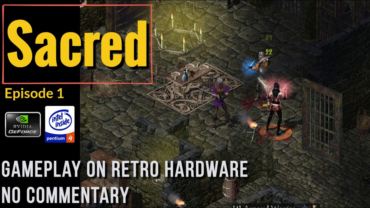 Sacred [Ep.1] - Retro PC Gameplay [NVidia Geforce 7600 GT - Intel Pentium 4 3Ghz][No Commentary]