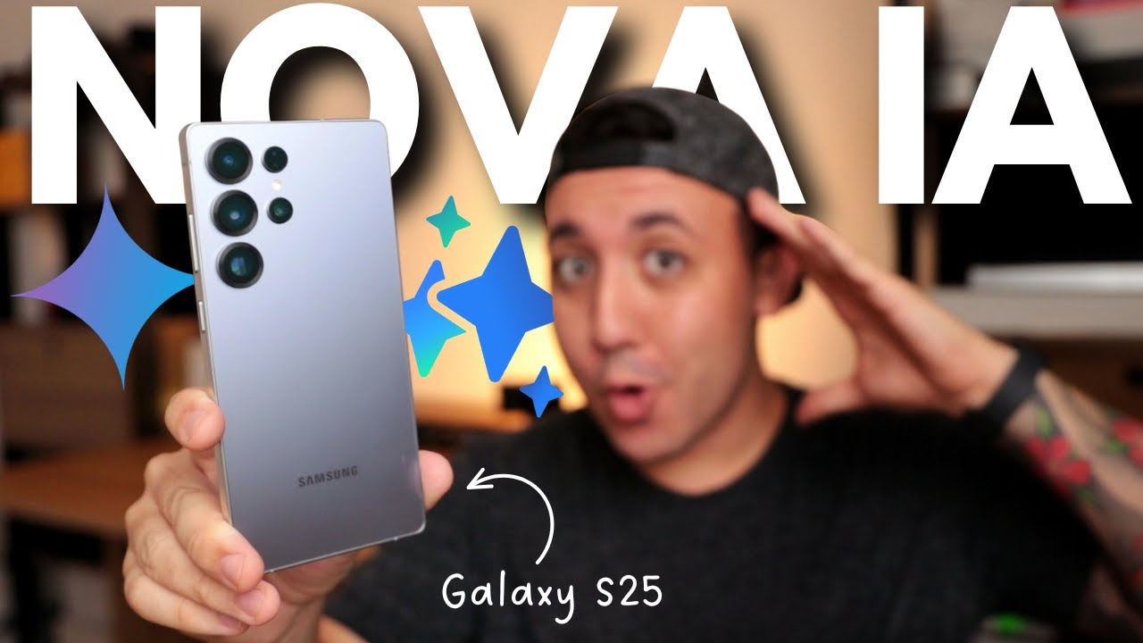 🚨 GALAXY S25 e sua NOVA INTELIGÊNCIA ARTIFICIAL (Galaxy AI + Google Gemini)
