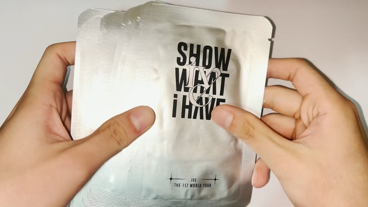 IVE 1st World Tour 'SHOW WHAT I HAVE' Trading Cards Unboxing