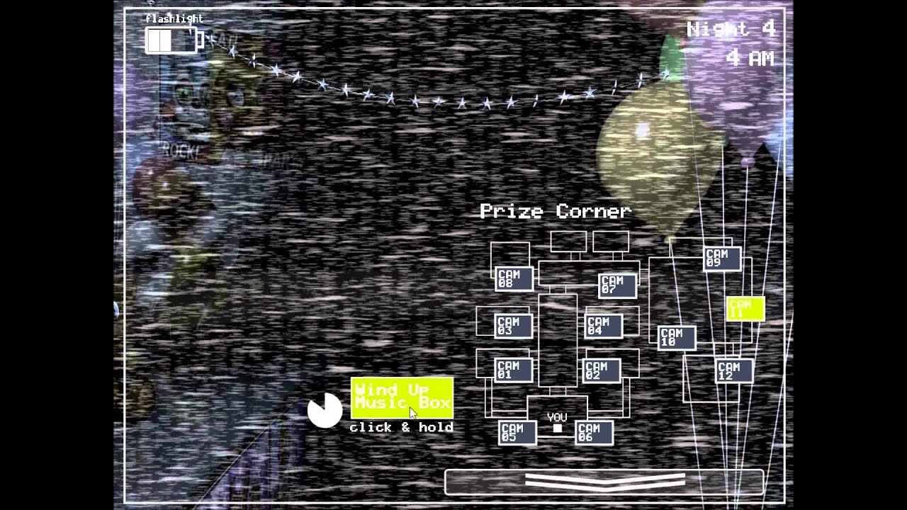 (No Commentary) FNaF2 Night 4 walkthrough