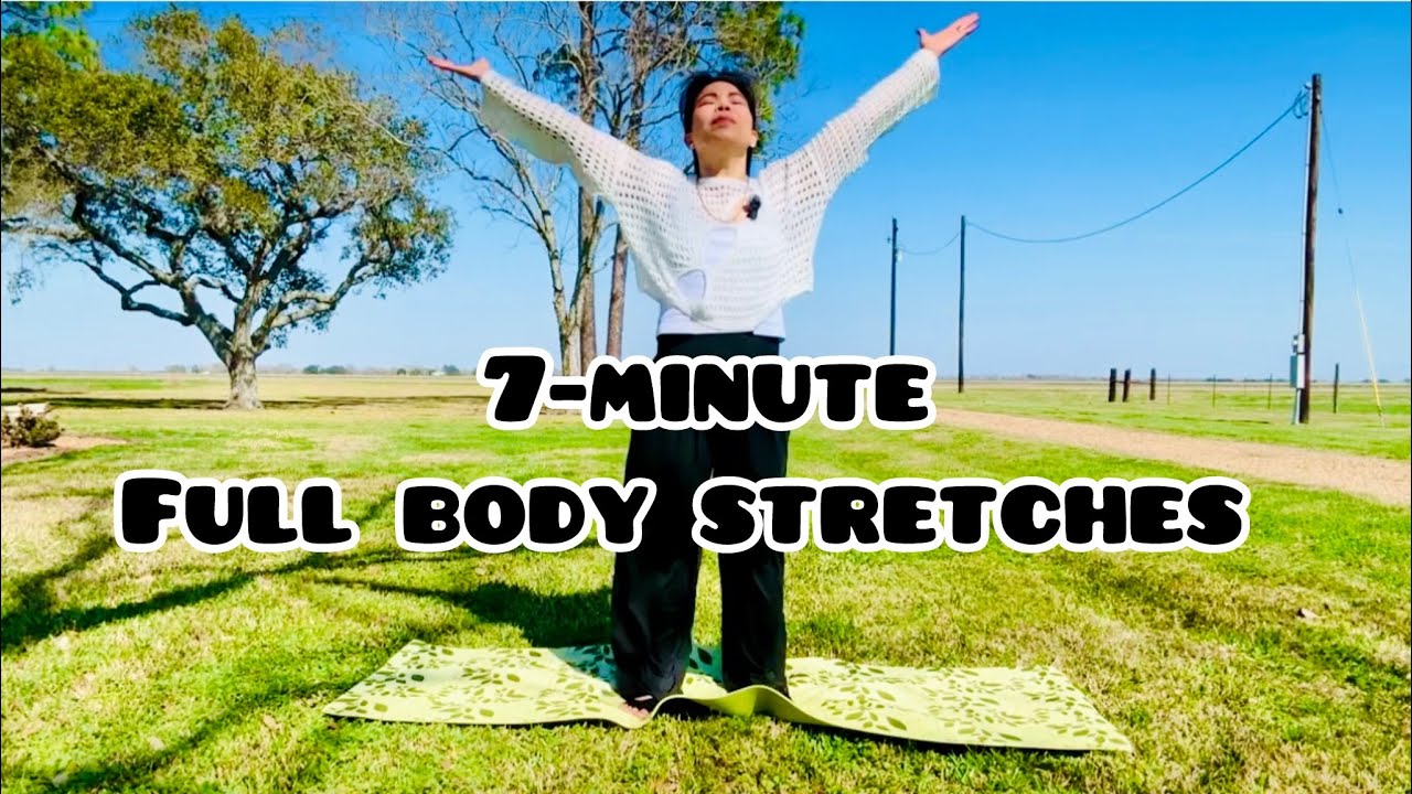 7-MINUTE FULL BODY STRETCHES | FLEXIBILITY | MOBILITY | EXPRESS STRETCH ROUTINE  