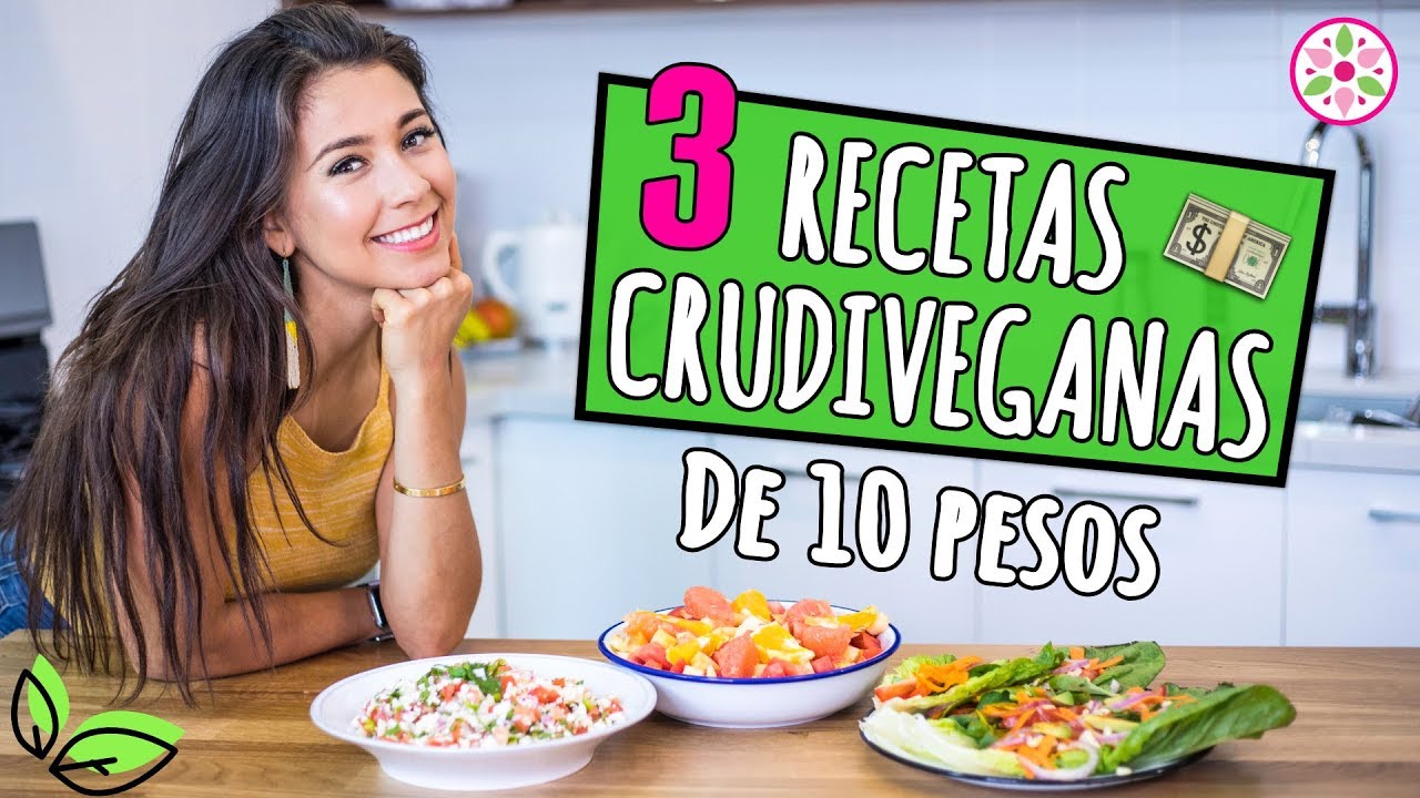 3 RECETAS CRUDIVEGANAS DE 10 PESOS! 🌿Yovana