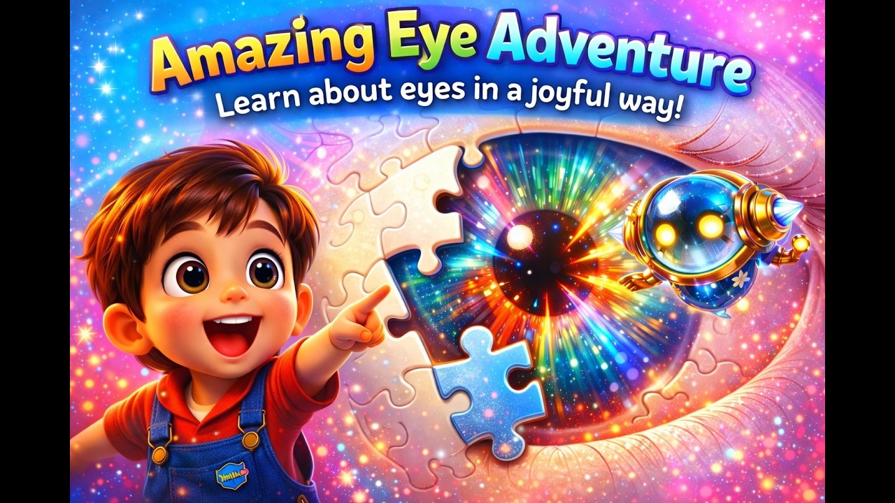 Amazing Eye Adventure | Learn About Eyes in Fun & Magical Way for Kids