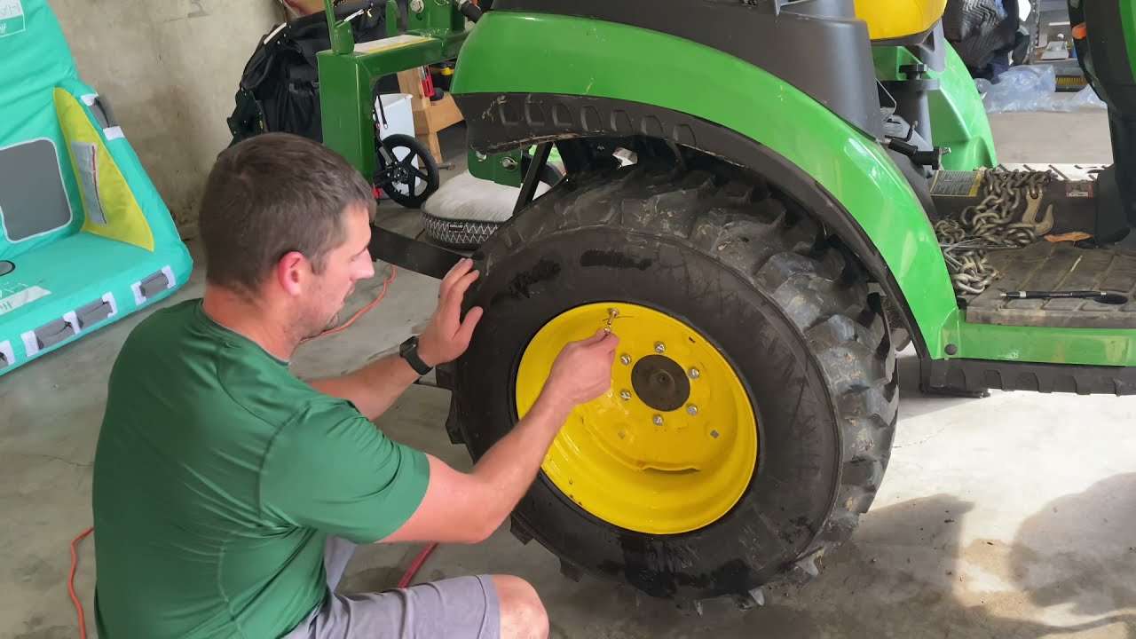 2025r John Deere Liquid Ballast Install Adventure