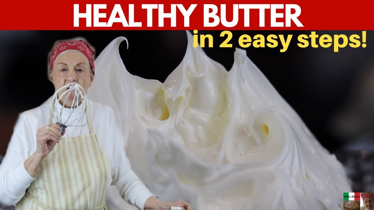 HEALTHY BUTTER Recipe by Italian MaMa