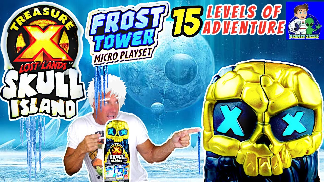 Treasure X Lost Lands Skull Island Frost Tower 15 Levels of Adventure