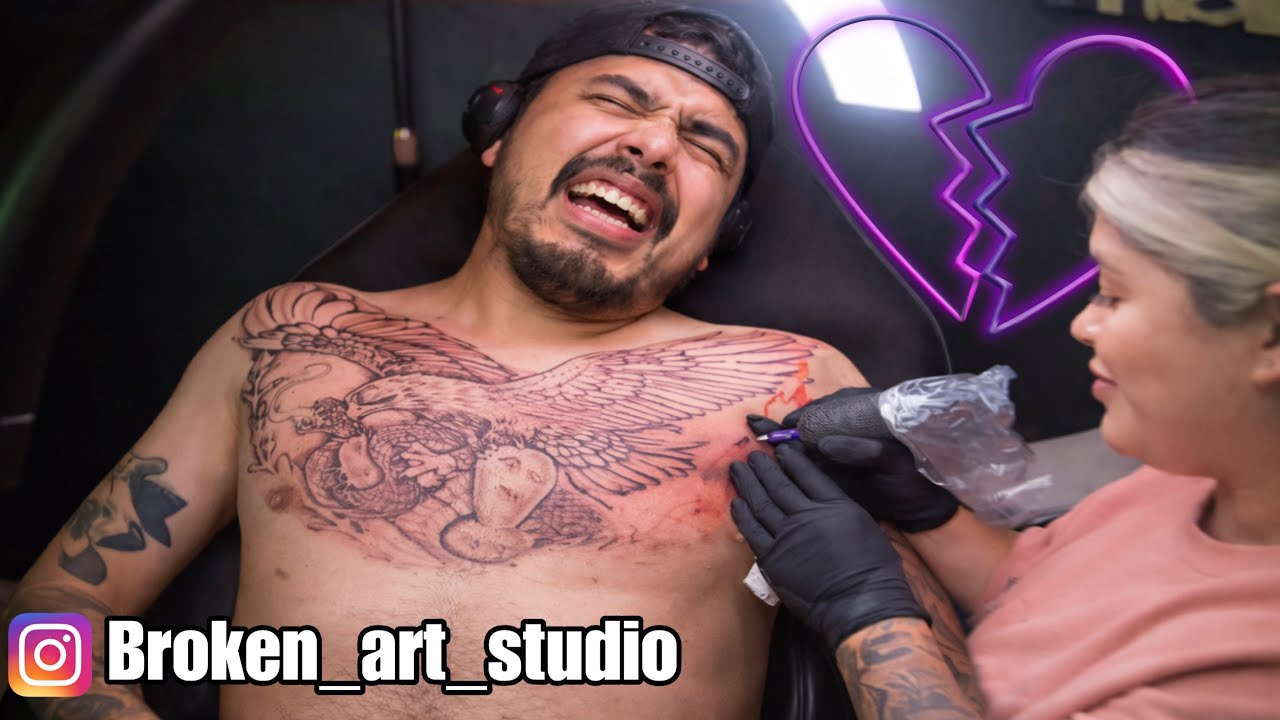 10 Hour Chest Tattoo - Tapped Out!