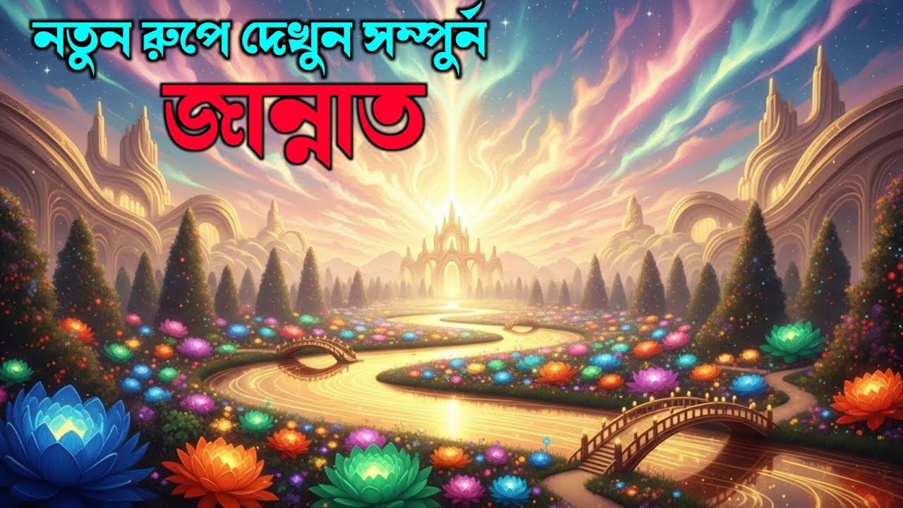 জান্নাতের অপূর্ব সৌন্দর্য | স্বপ্নের চেয়েও সুন্দর জান্নাতের বাস্তব বর্ণনা