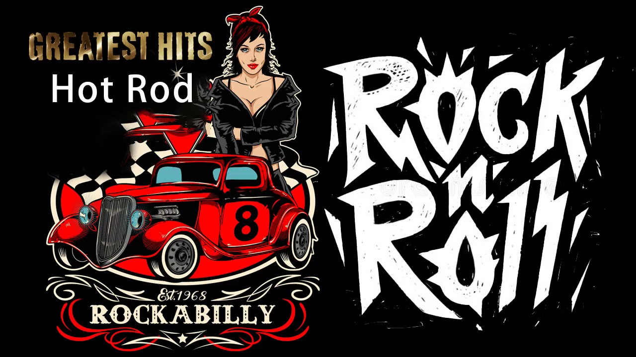 Classic Rock N Roll Music Of All Time - Best Rockabilly Rock And Roll Songs Collection
