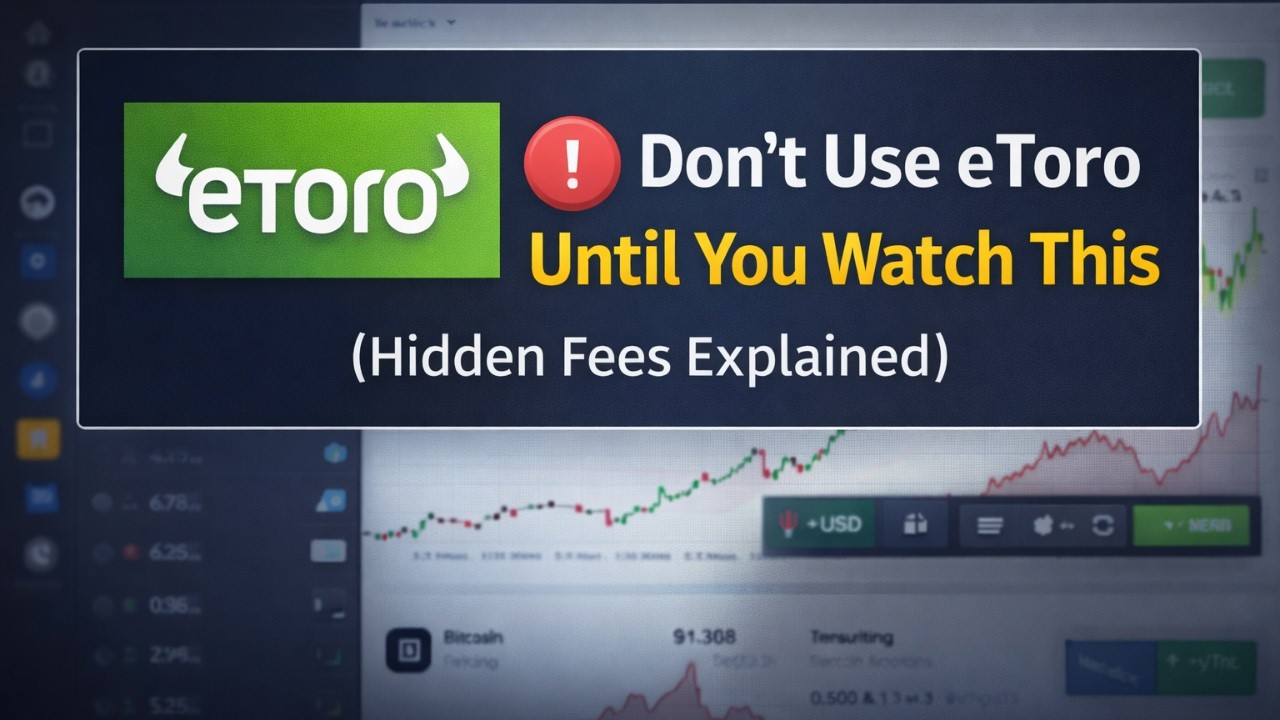 Не пользуйтесь eToro, пока не посмотрите это видео (объяснение скрытых комиссий).