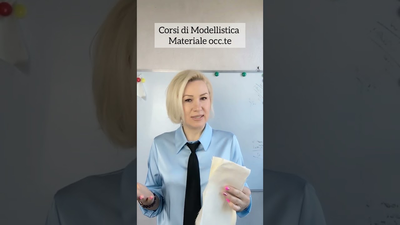 Materiali occorrenti per il percorso Modellistica su Misura 