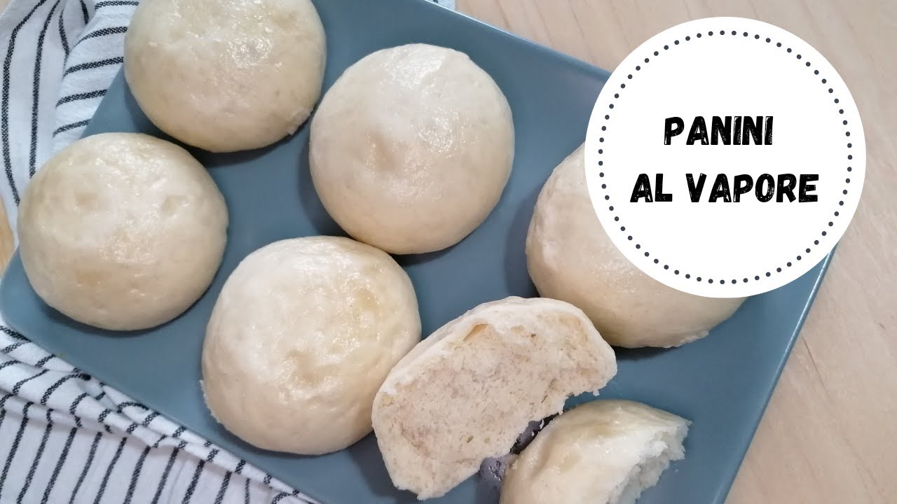 Panini al vapore cinesi MANTOU. Cotti nel Monsieur cuisine, o in qualsiasi vaporiera!