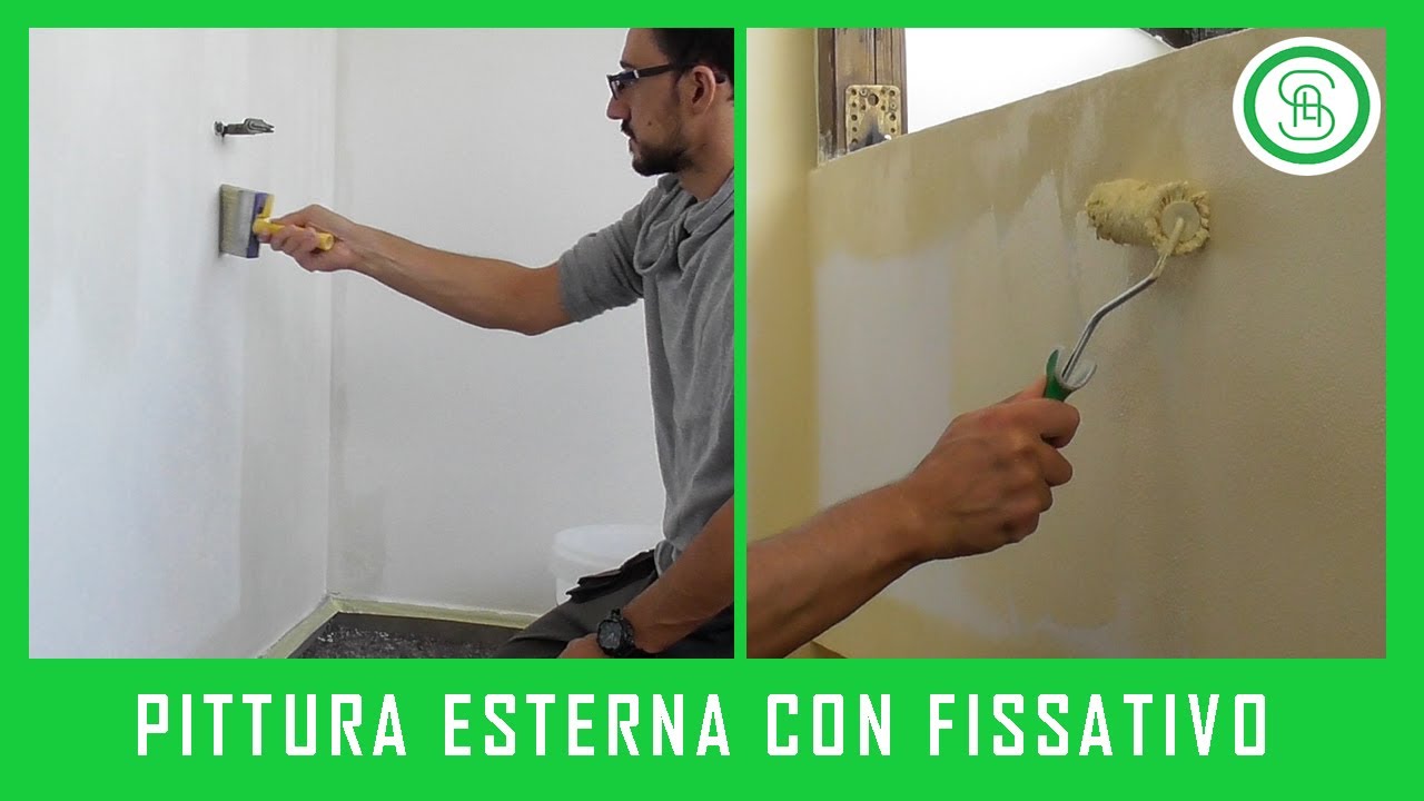 PITTURA ESTERNA CON FISSATIVO