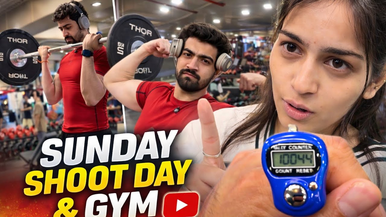 Fay 26 of 160 - Sunday , shoot day & gym