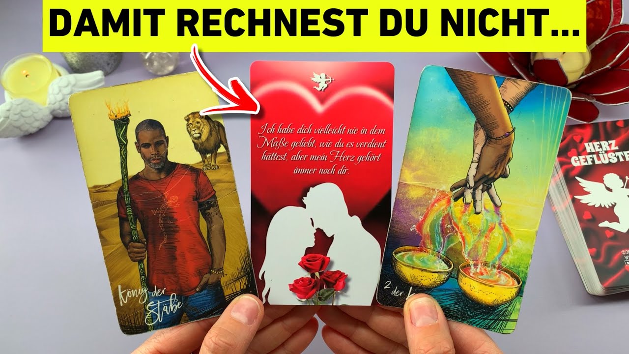 Jemand will zu dir aber eine BEFÜRCHTUNG hemmt ihn...