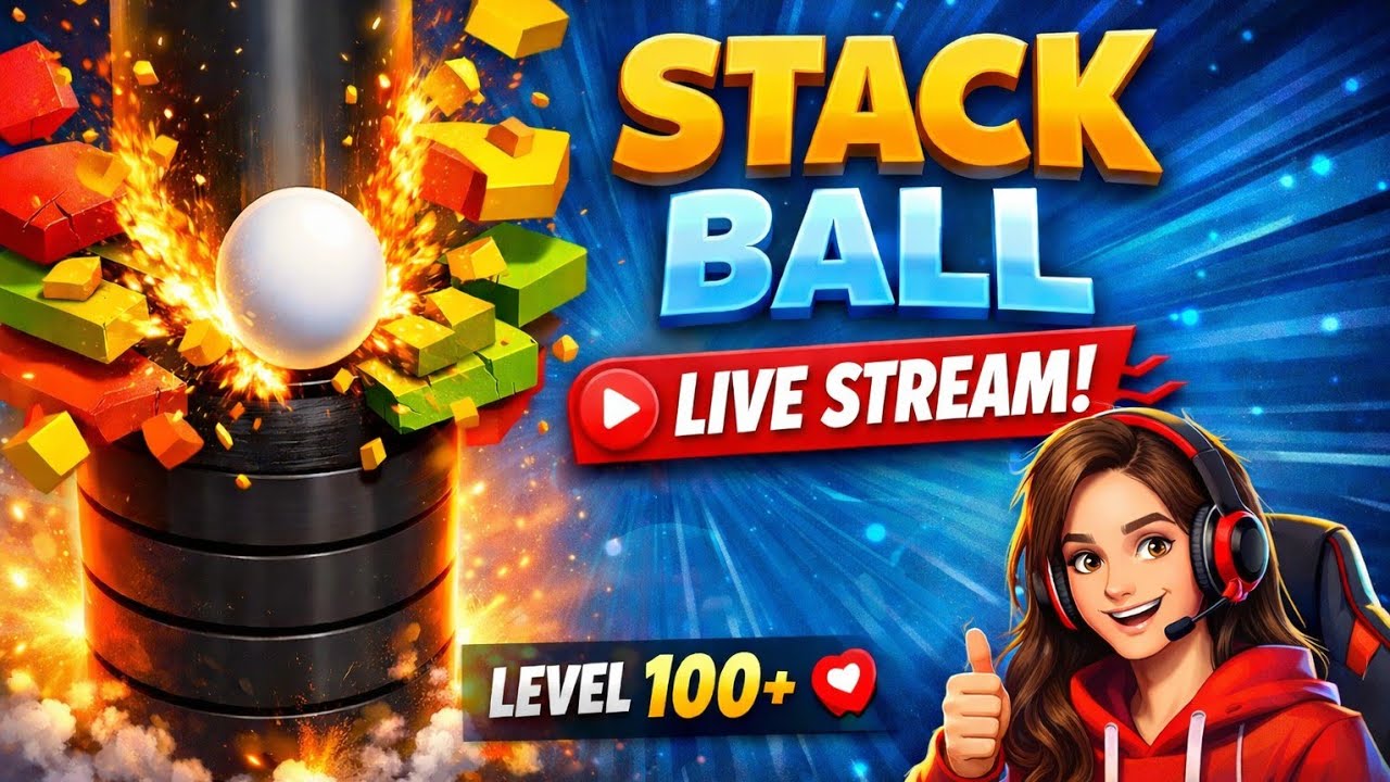 Stack Ball - Crash Platforms #livestackball #stackballgame #stackball3dlive #stackablllive