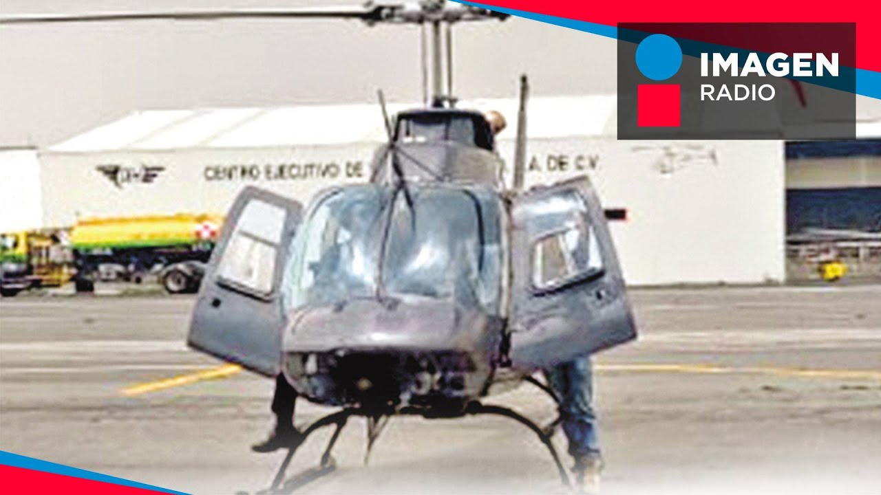 Lo que se sabe sobre el misterioso robo del helicóptero en  AICM