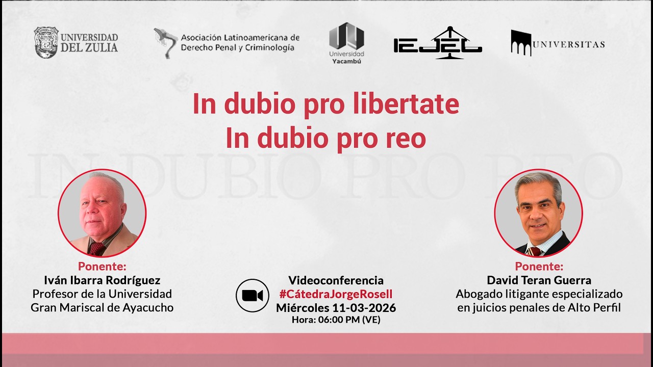 In dubio pro libertate y el In dubio pro reo