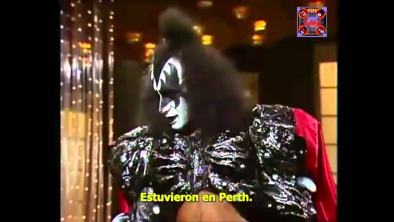 Gene Simmons y Ace Frehley visita sorpresa a Don Lane 1980 subtitulado.mp4
