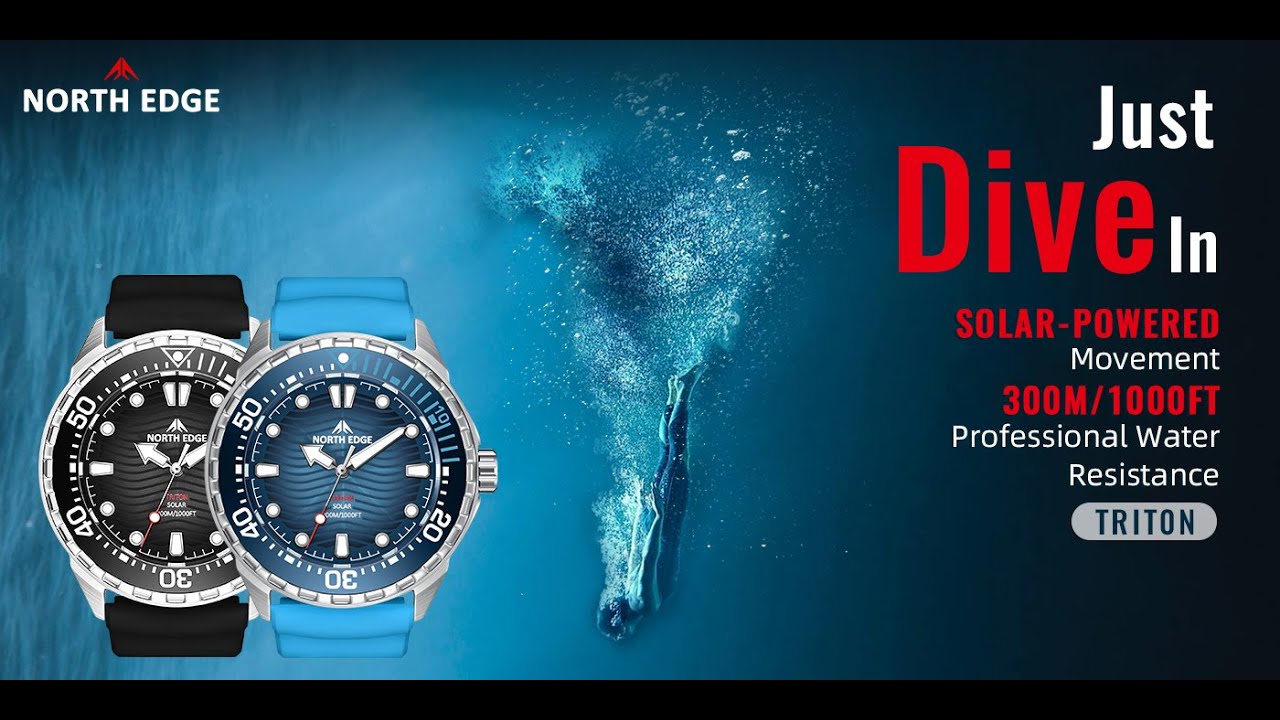 NORTH EDGE WATCH Triton ---Basic parameter of Triton #northedge #Triton #watch