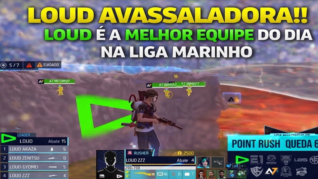 LOUD AVASSALADORA! DOMINA A LIGA MARINHO E LEVA PONTUAÇÃO MAXIMA PARA A FINAL