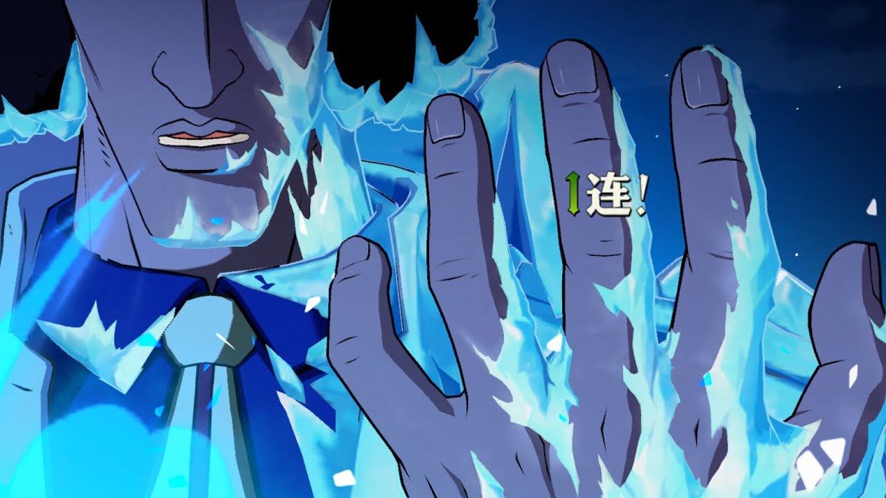 Aokiji freezes everything over One piece ambition 