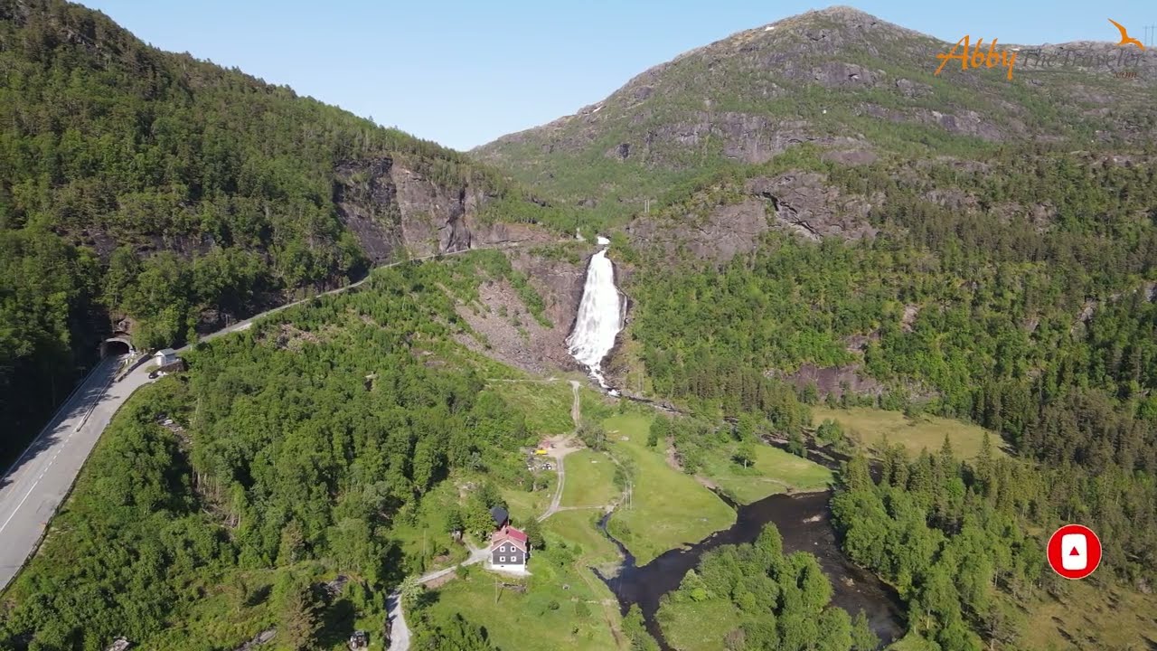Fossen Bratte In Norway 🇳🇴 | Scenic Drone Video In Stunning 4K