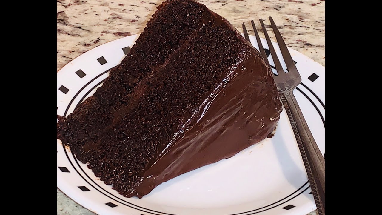 SOFT AND DELICIOUS WHEAT FLOUR CHOCOLATE CAKE