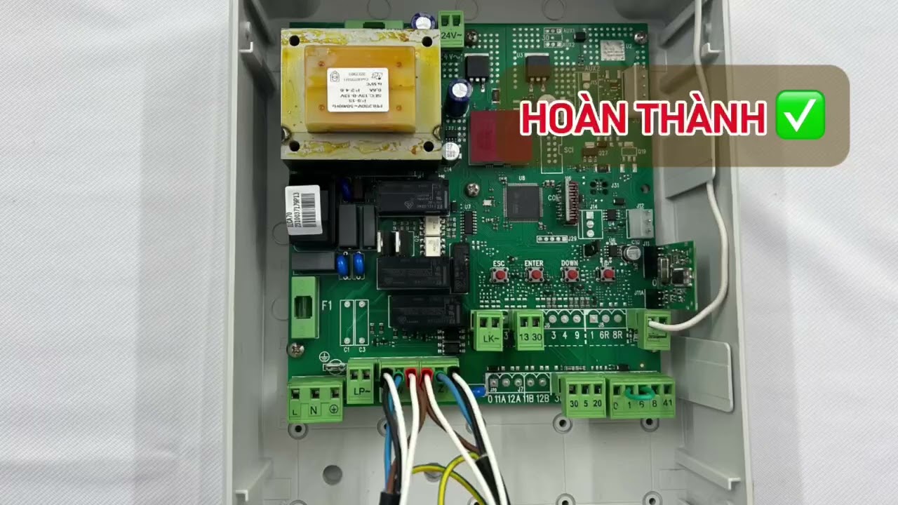HƯỚNG DẪN KẾT NỐI BẢNG MẠCH DITEC LCA70