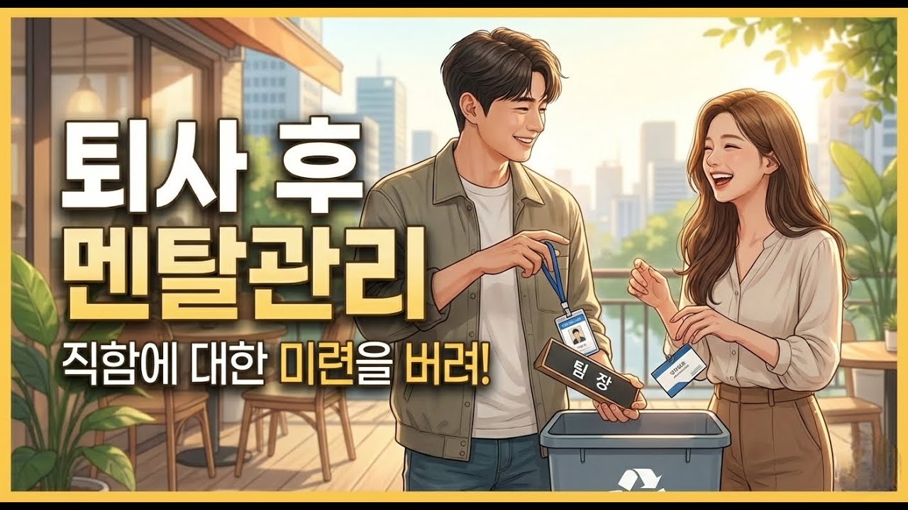 퇴사 후 가장 먼저 버려야 할 생각｜‘직함’에 대한 미련이 당신을 망친다