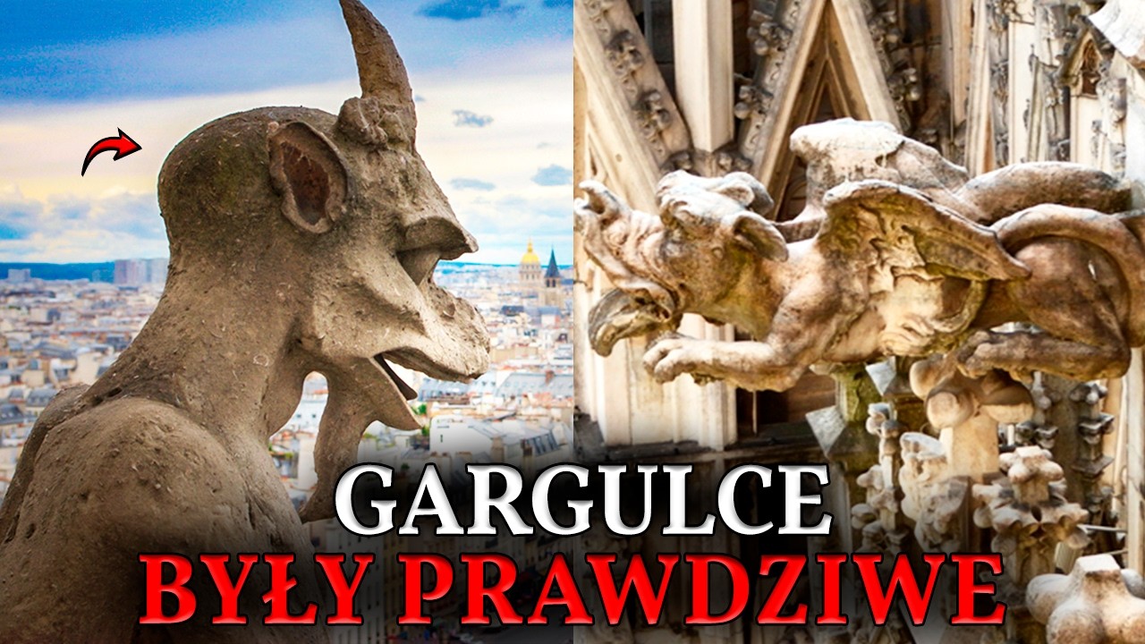 GARGULCE BYŁY ŻYWE. Skamieniale Chimery na Katedrach: Dlaczego Tak Szczegółowa Anatomia?