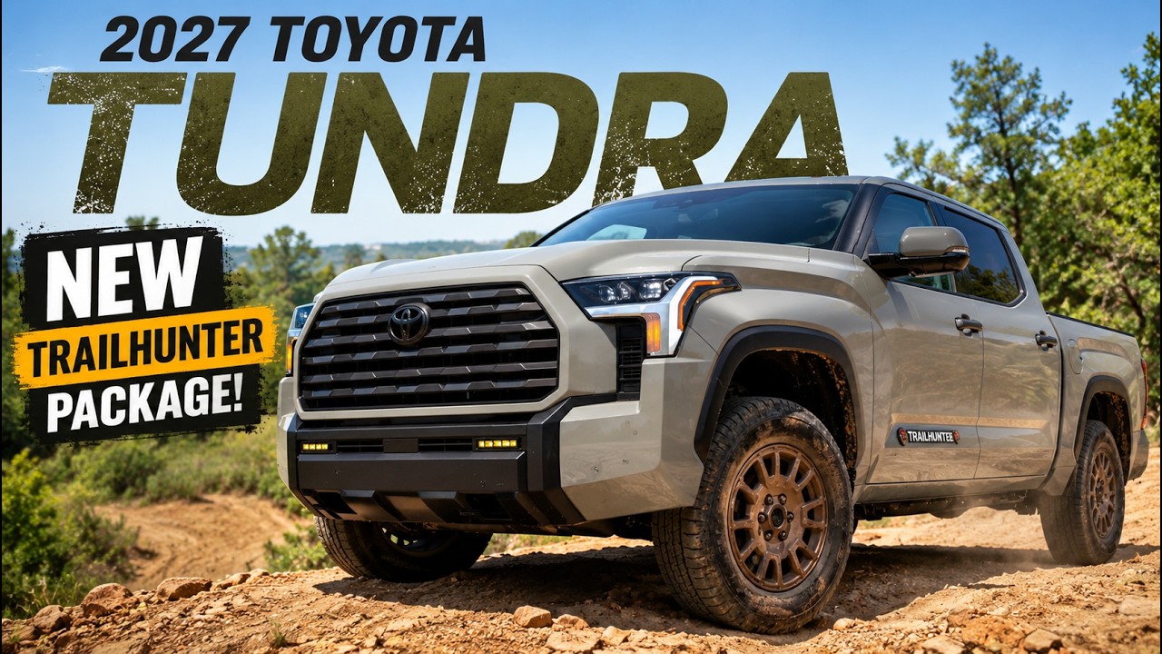 Новый Toyota Tundra 2027 года получил масштабное обновление Trailhunter