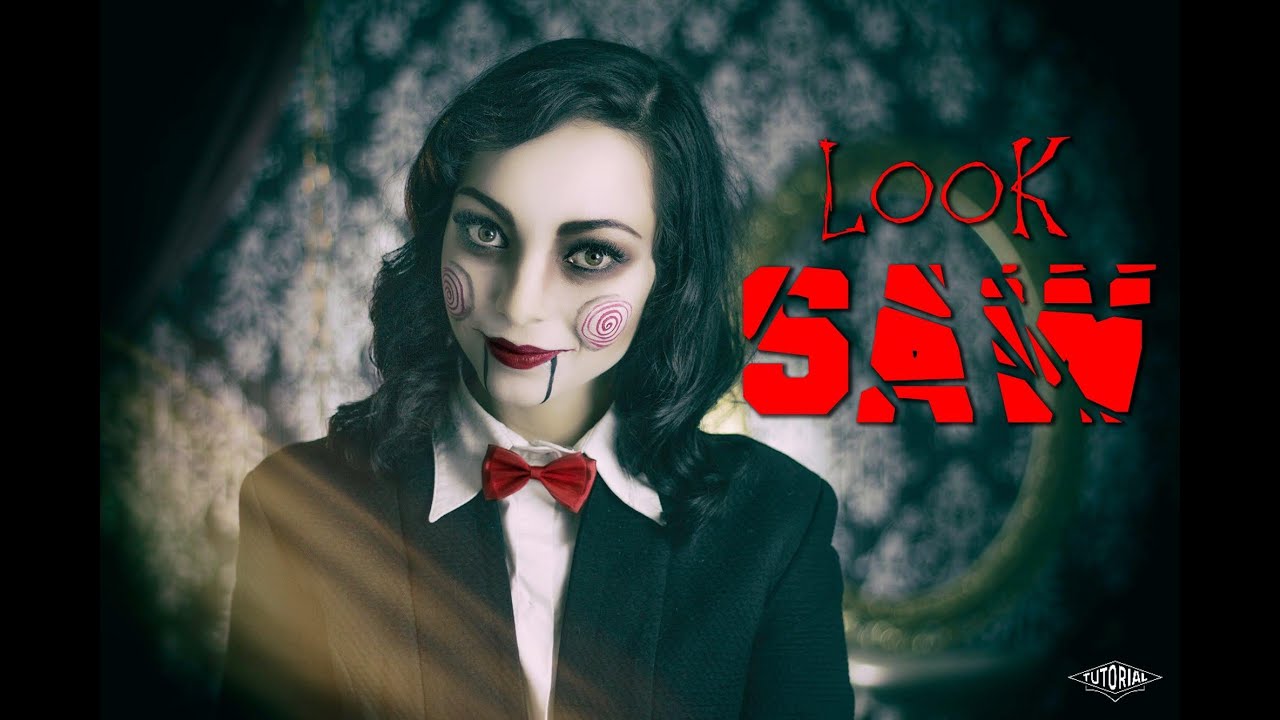 Maquillaje de Saw - Look para fiesta de disfraces - Saw make up