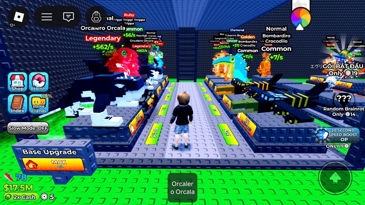 Chạy để cướp brainrot 