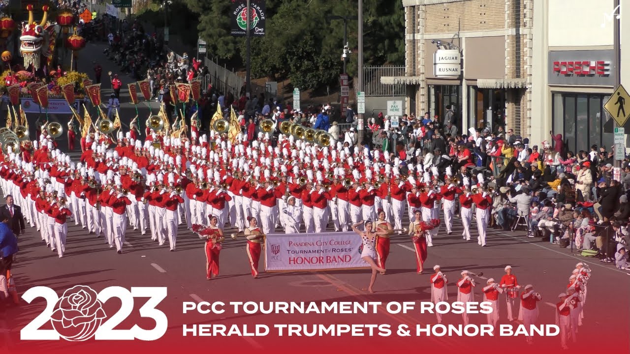 2023 PCC Tournament of Roses Herald Trumpets & Honor Band - 2023 Pasadena Rose Parade