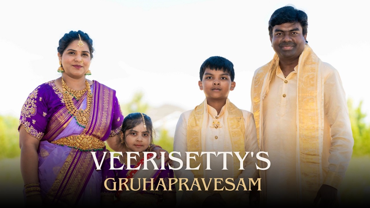 Veerisetty's Gruhapravesam | Creative Highlight | 4K | Monroe | NJ | 2025 | Vasul Artistics