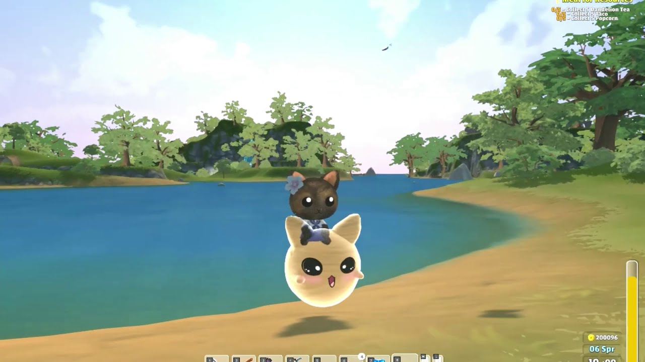 Garden paws - Ghost cat mount