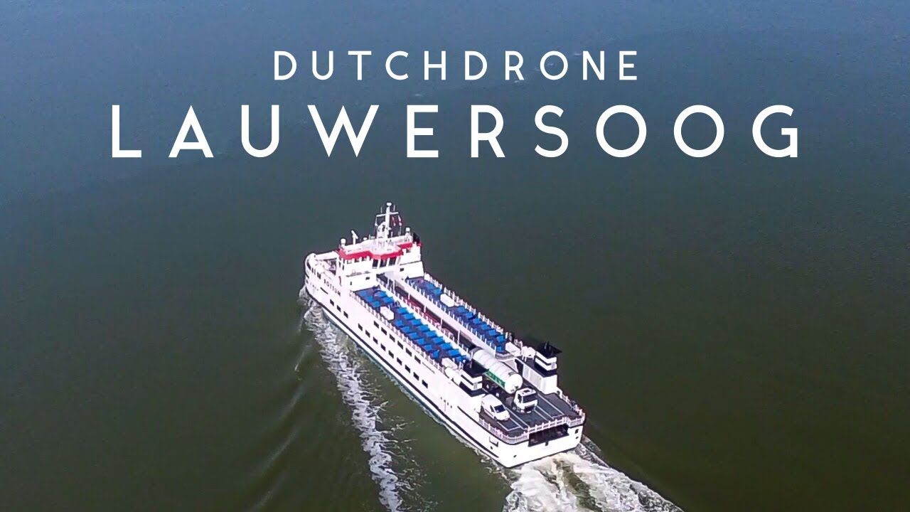 Dutch Ferry at Lauwersoog | Drone | DJI Phantom 3 Pro