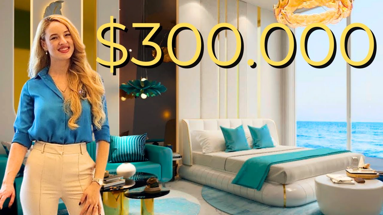 300.000$ Studio Apartment Tour in Dubai : Luxury Living Unveiled