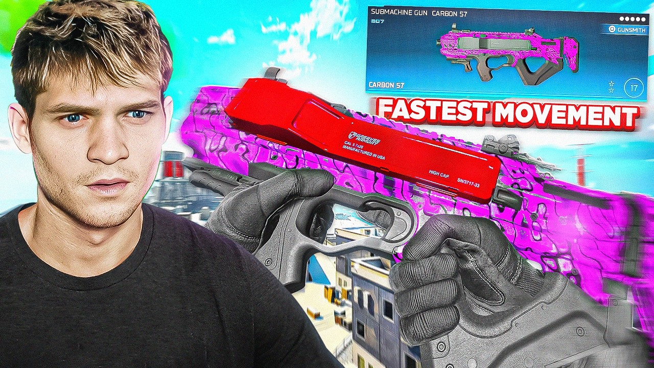 I made a *MOVEMENT* Carbon SMG… IT IS INSANE👀