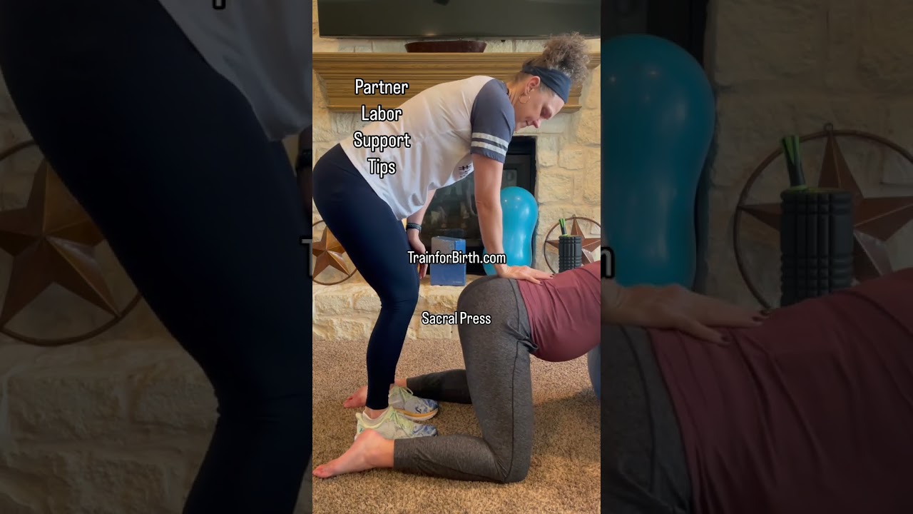 Childbirth Tips & Pregnancy Training: Partner Support Labor Tips